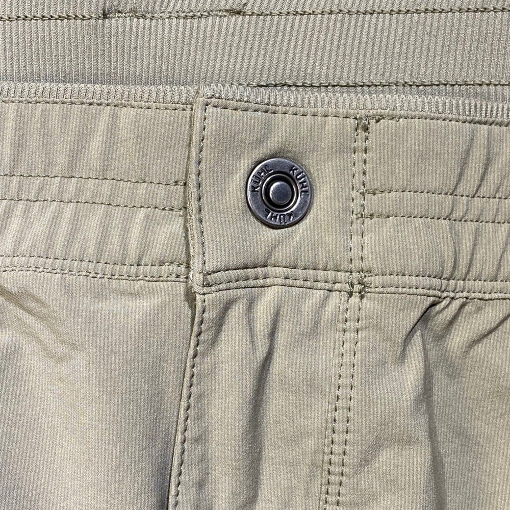 Kuhl Navigatr Shorts Mens 38 Khaki Tan Stretch Hiking Travel Outdoor Cargo Gorp - Picture 11 of 12